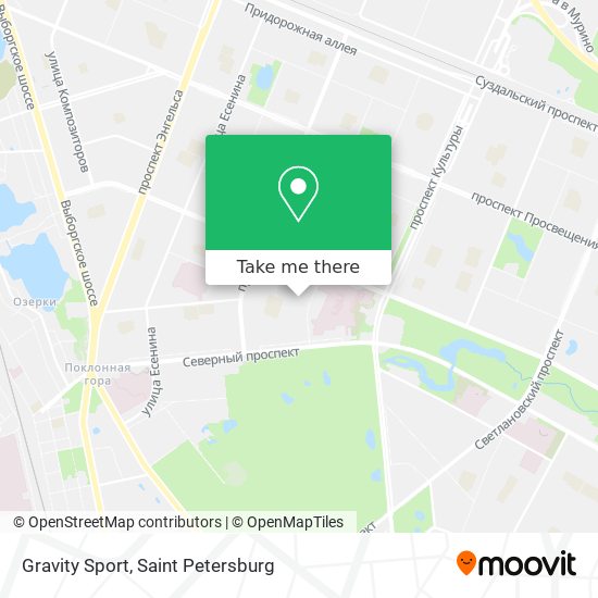 Gravity Sport map