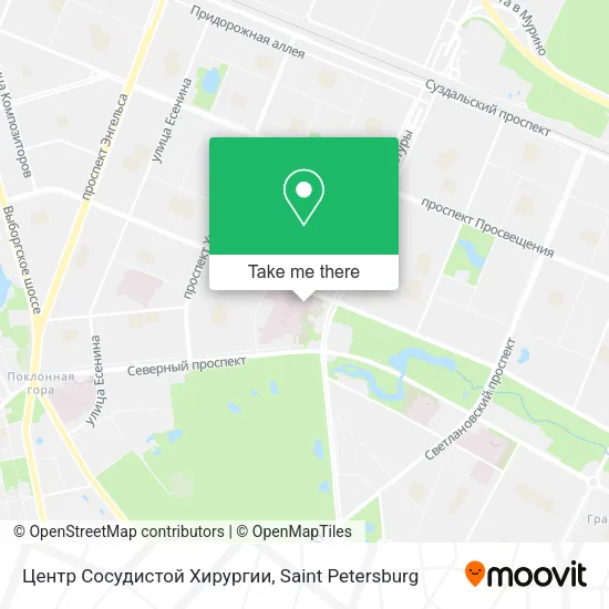 Центр Сосудистой Хирургии map