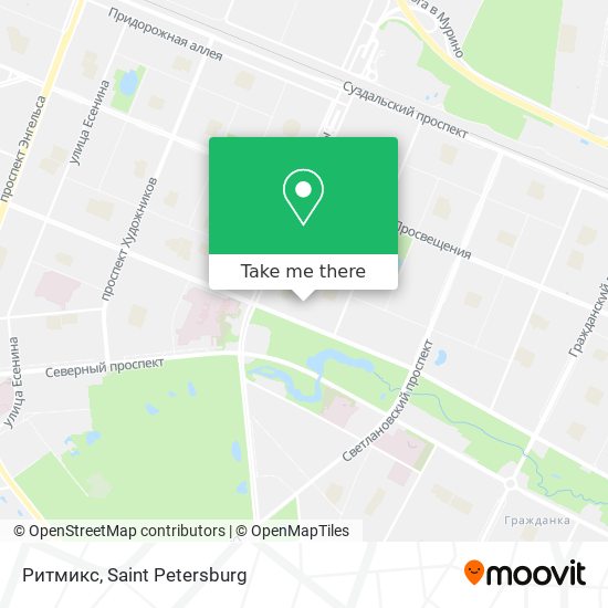 Ритмикс map