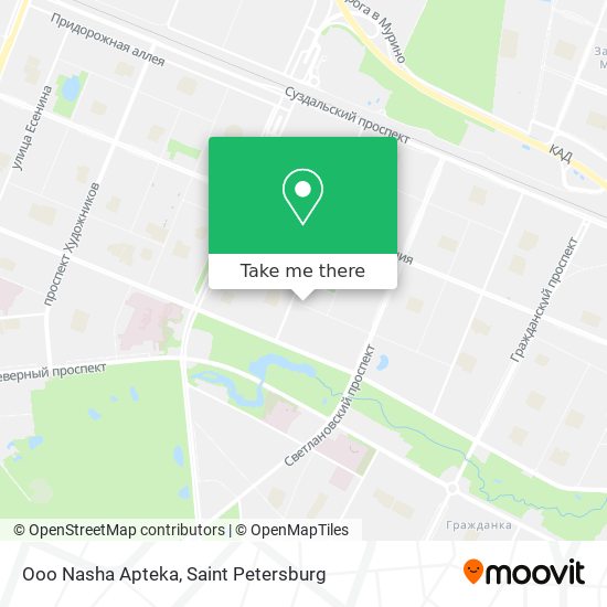 Ooo Nasha Apteka map