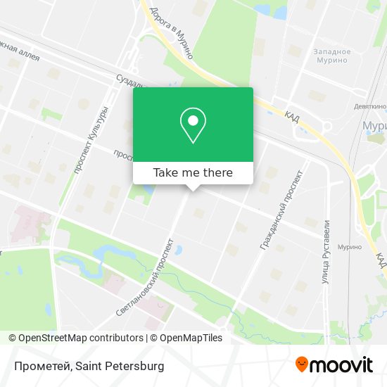 Прометей map
