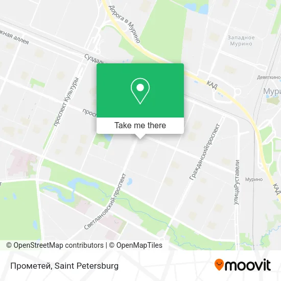 Прометей map