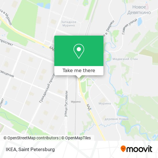 IKEA map
