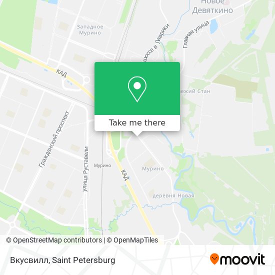 Вкусвилл map