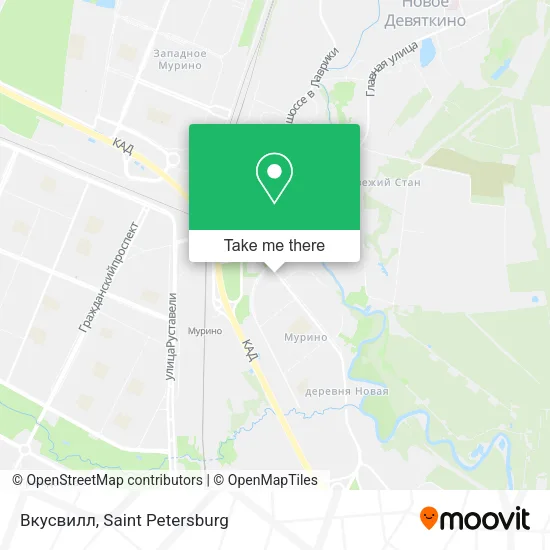 Вкусвилл map