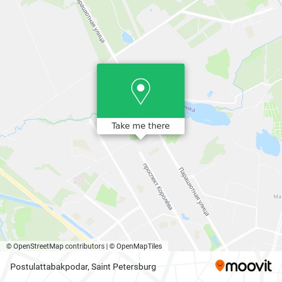 Postulattabakpodar map
