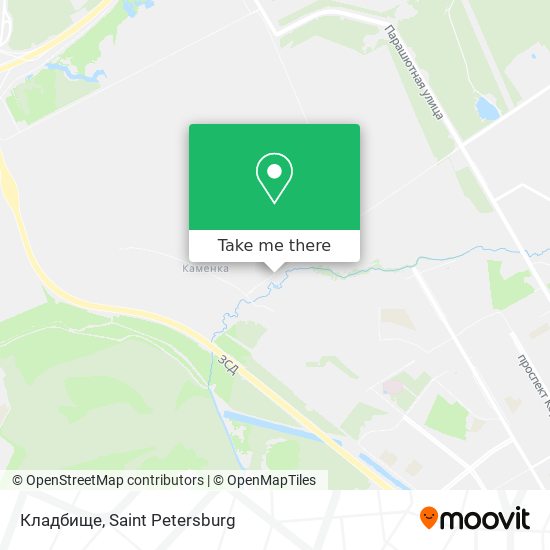 Кладбище map