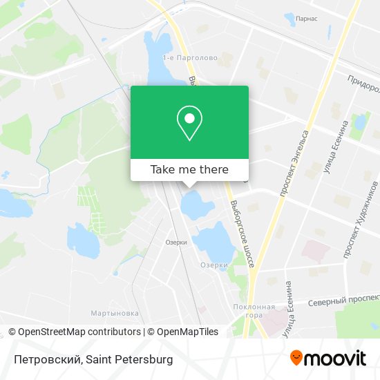 Петровский map