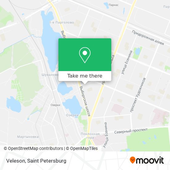 Veleson map