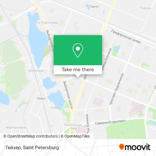 Гейзер map