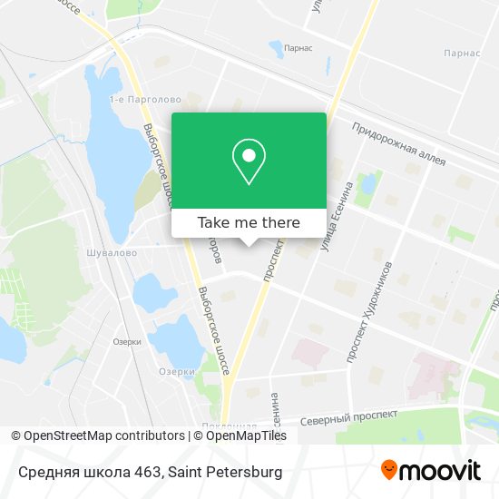 Средняя школа 463 map