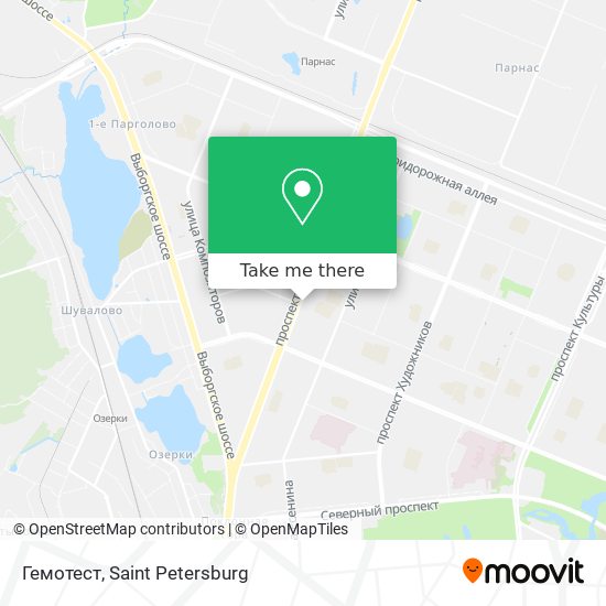 Гемотест map
