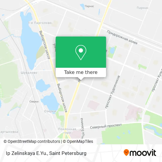 Ip Zelinskaya E.Yu. map