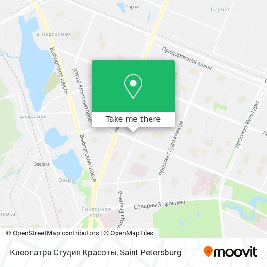 Клеопатра Студия Красоты map