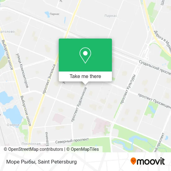 Море Рыбы map