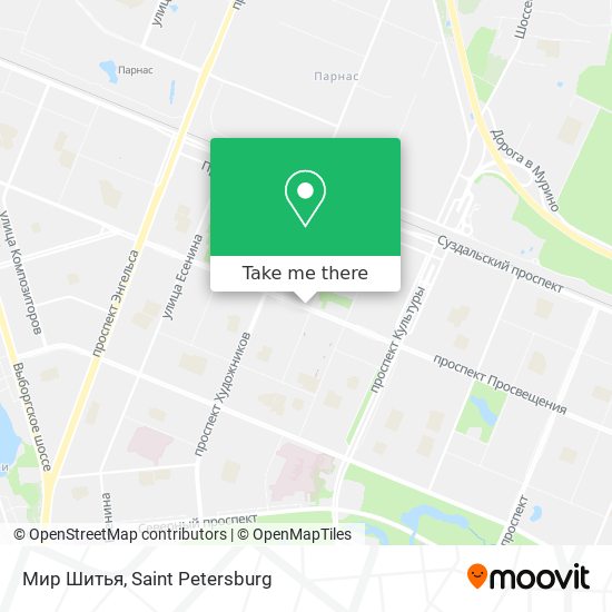 Мир Шитья map