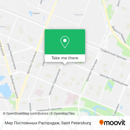 Мир Постоянных Распродаж map