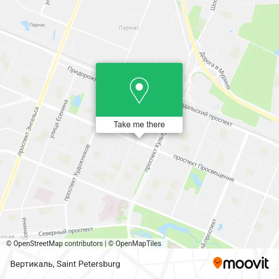 Вертикаль map