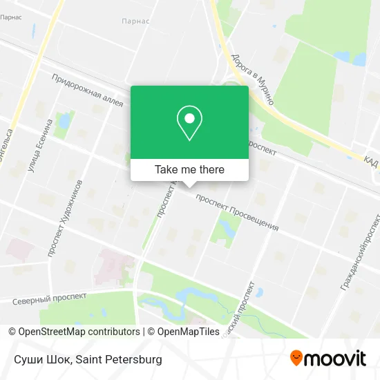Суши Шок map