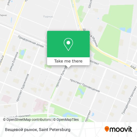 Вещевой рынок map