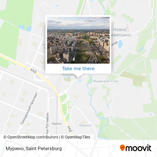 Мурино map