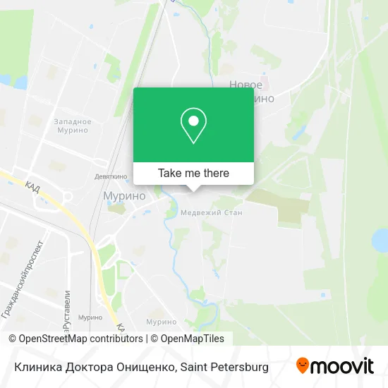 Клиника Доктора Онищенко map