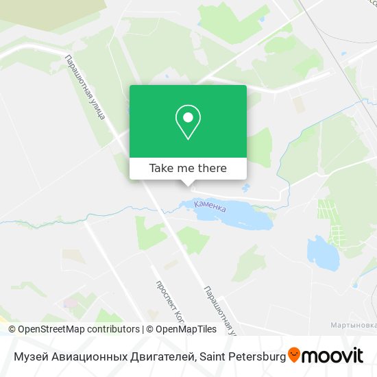 Музей Авиационных Двигателей map