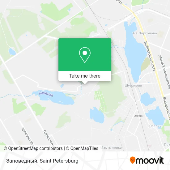 Заповедный map