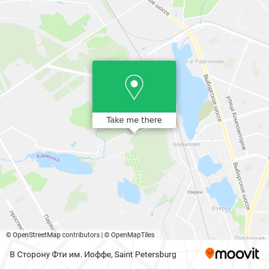 В Сторону Фти им. Иоффе map