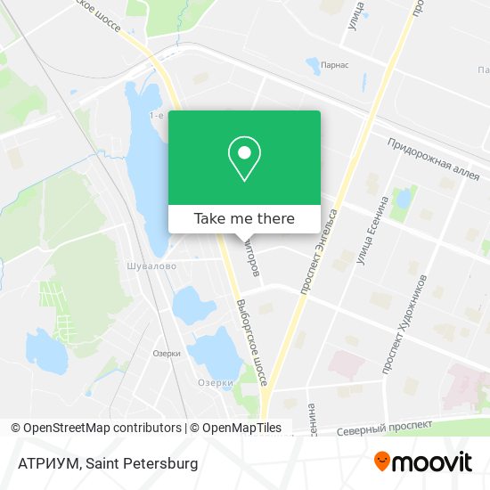 АТРИУМ map