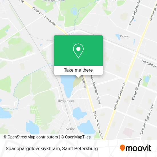 Spasopargolovskiykhram map