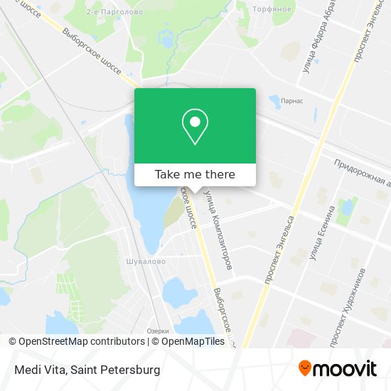 Medi Vita map