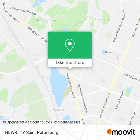NEW-CITY map