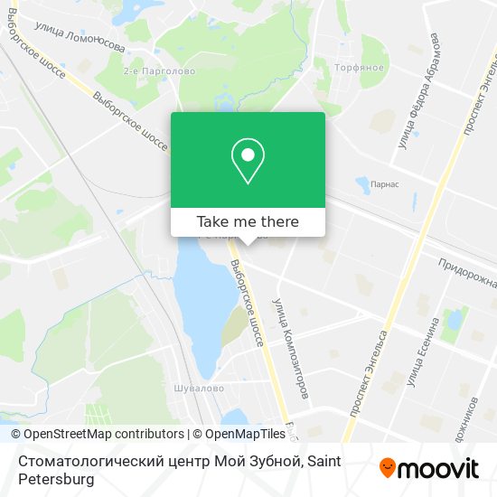 Стоматологический центр Мой Зубной map