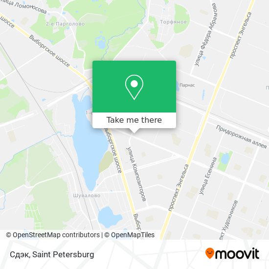 Сдэк map