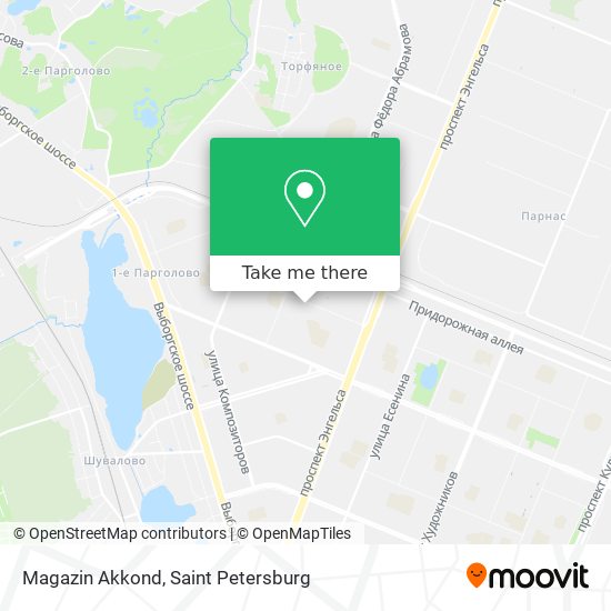 Magazin Akkond map