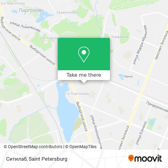 Ситилаб map