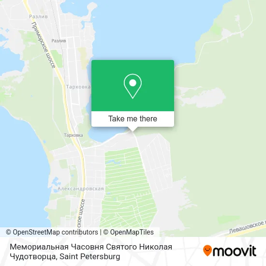 Мемориальная Часовня Святого Николая Чудотворца map