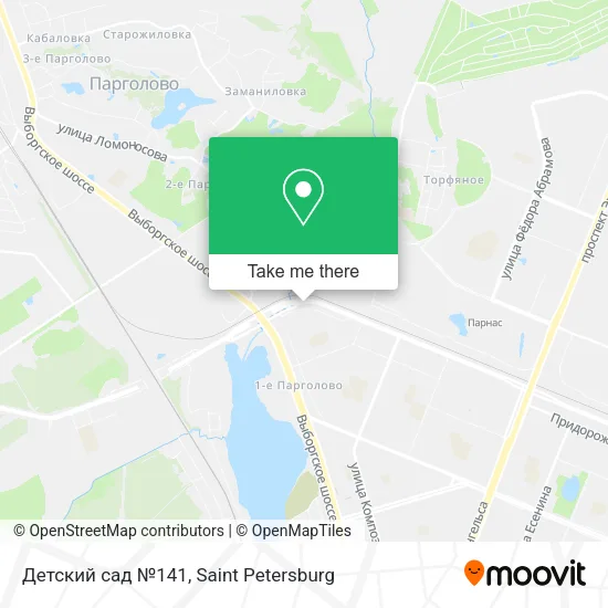 Детский сад №141 map
