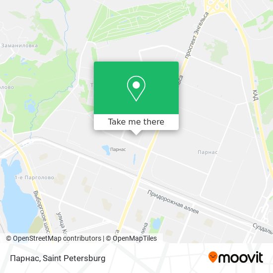 Парнас map