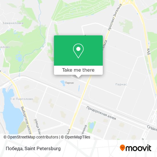 Победа map