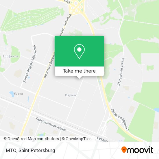 МТО map