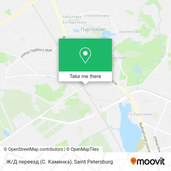 Ж/Д переезд (С. Каменка) map