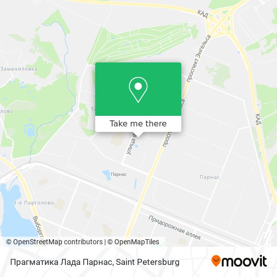 Прагматика Лада Парнас map
