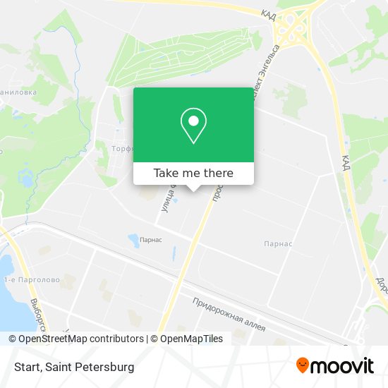 Start map