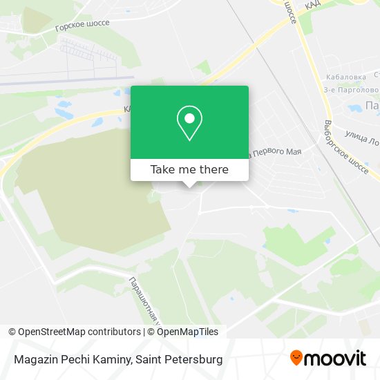 Magazin Pechi Kaminy map