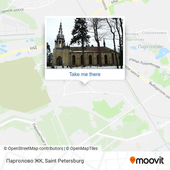 Парголово ЖК map