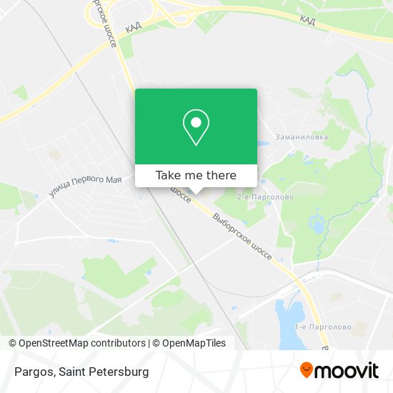Pargos map