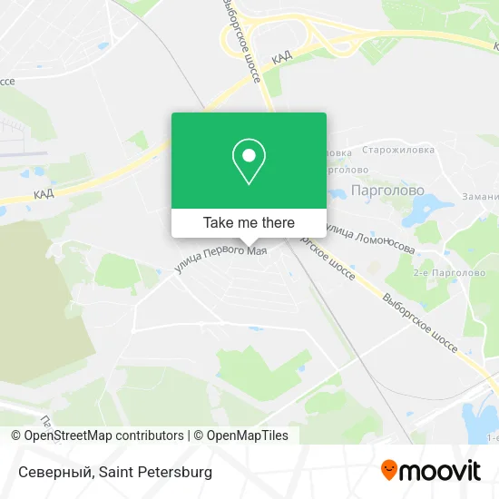 Северный map