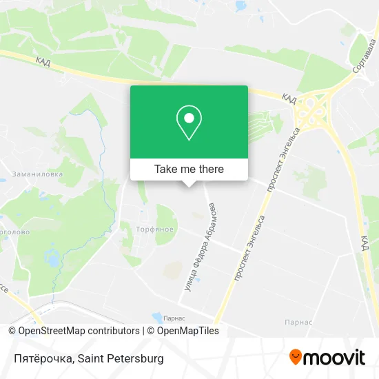 Пятёрочка map